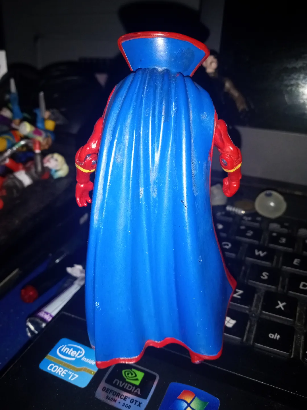 Rare Custom Red Tornado,Marvel Universe Action Figure image indicator(2)