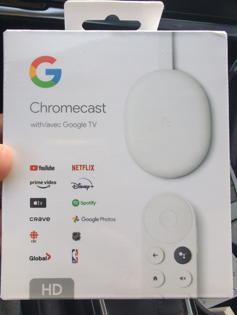 New Google Chromecast with Google TV
