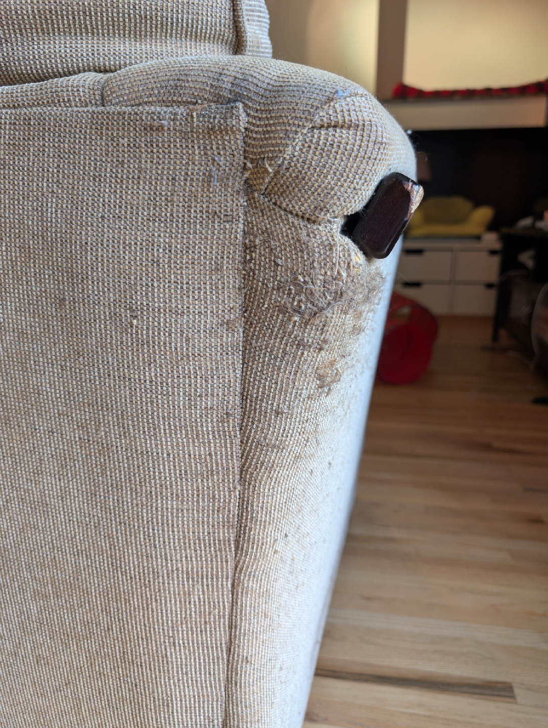 FREE 2x Used Loveseat Sofas - Beige - photo 4