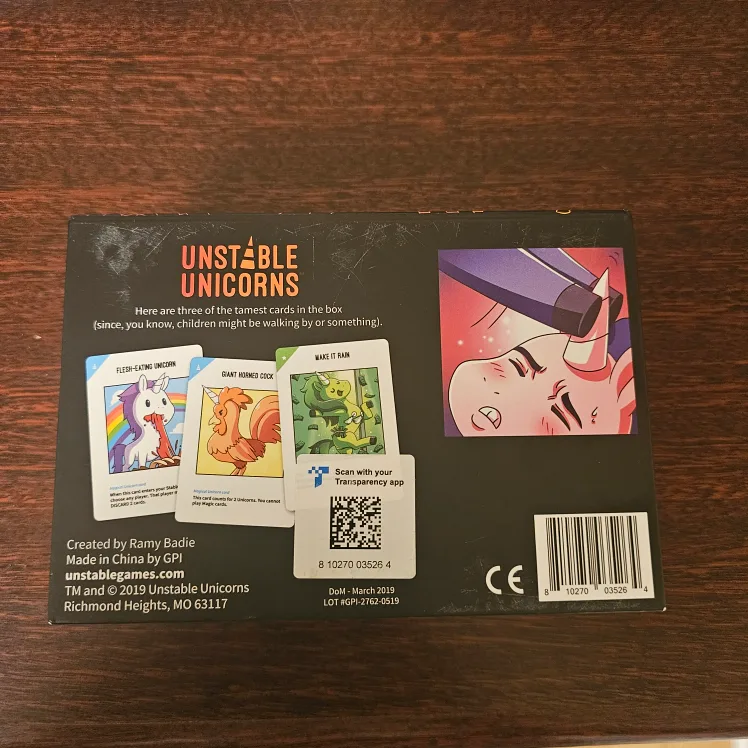 Unstable Unicorns NSFW Edition Card Game image indicator(2)