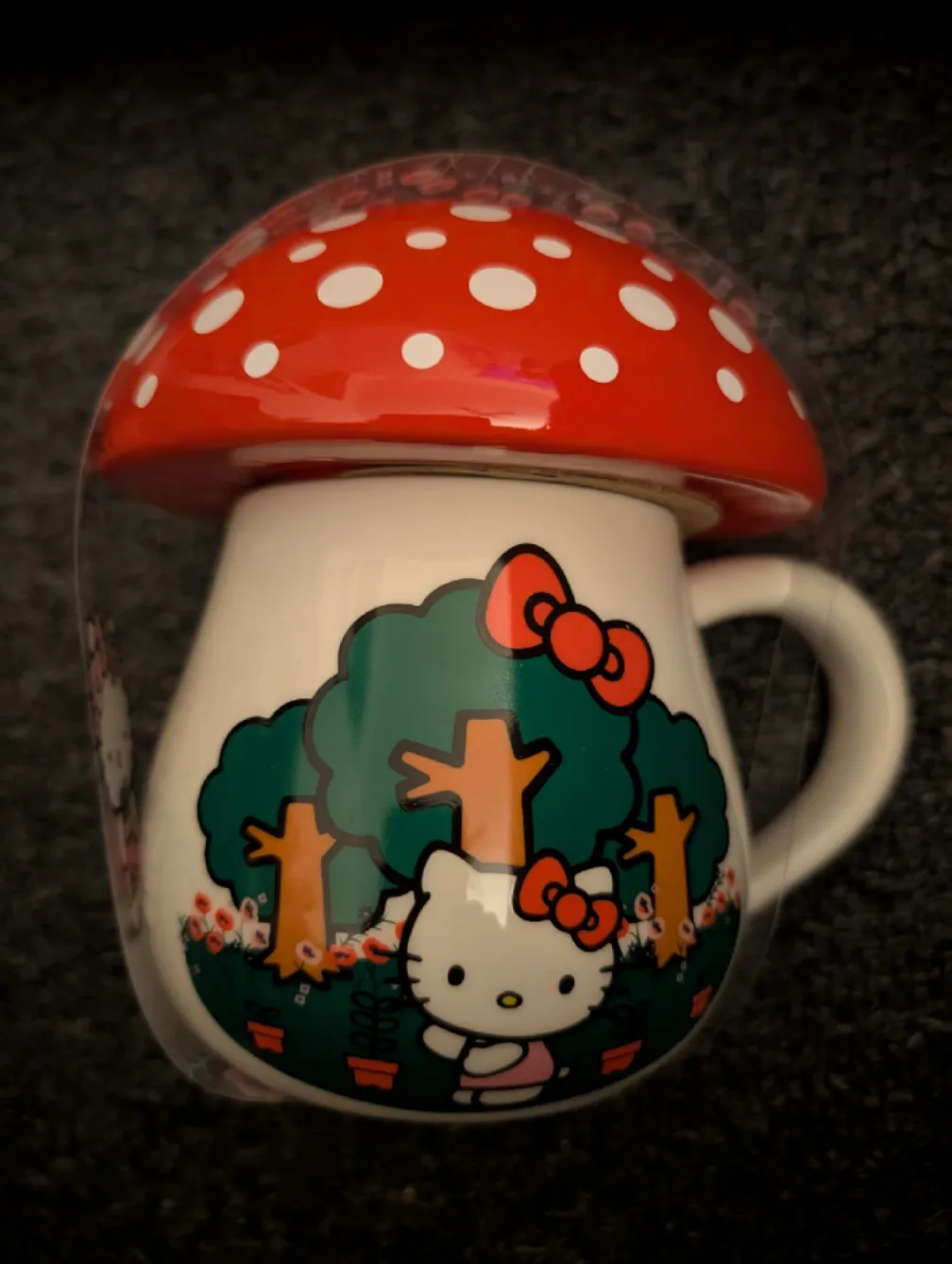 Hello Kitty Mushroom Mug
