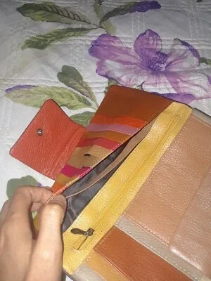 Leather Wallet for her with lots of pockets image indicator(5)