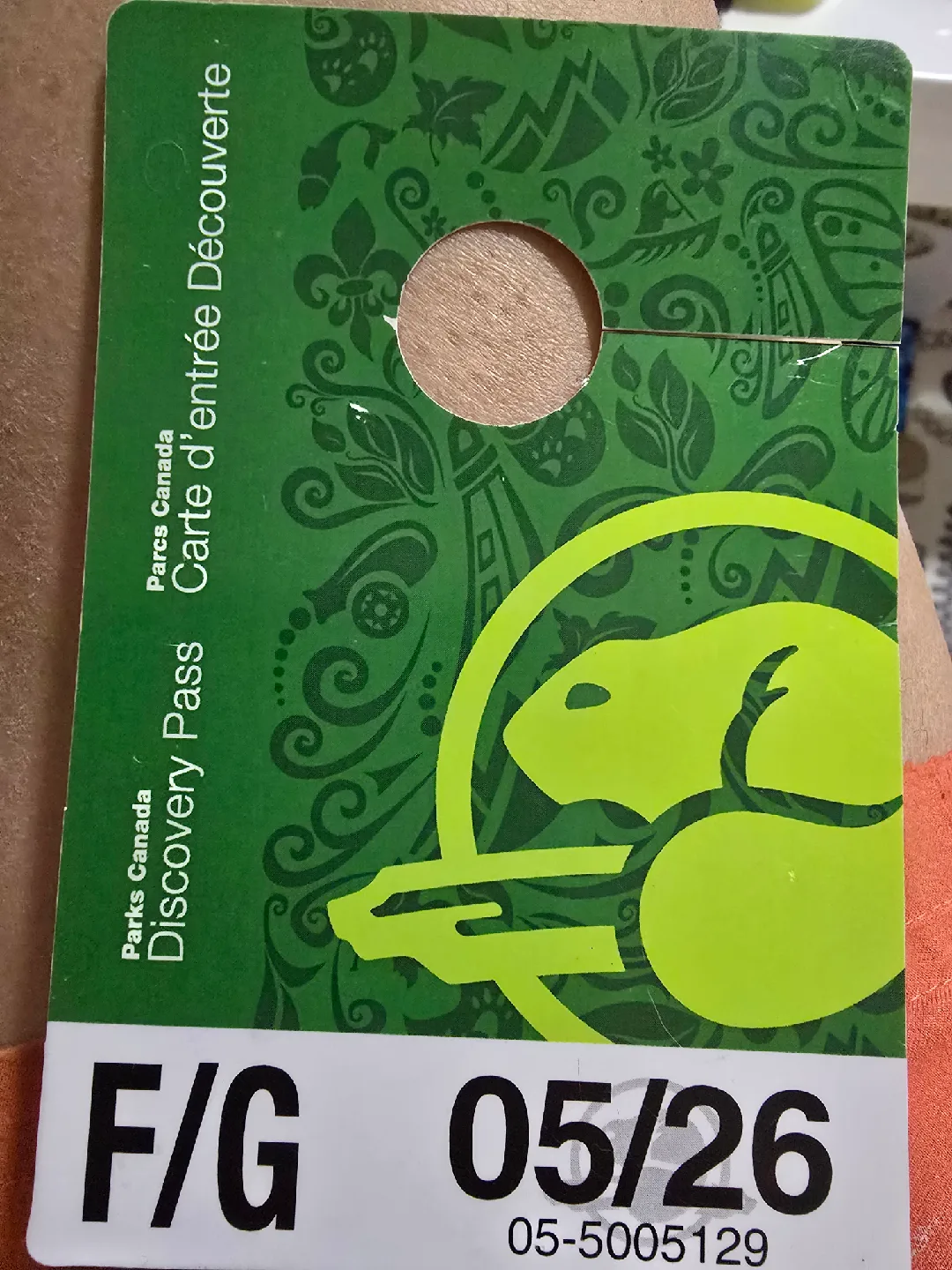 Parks Canada Discovery Pass