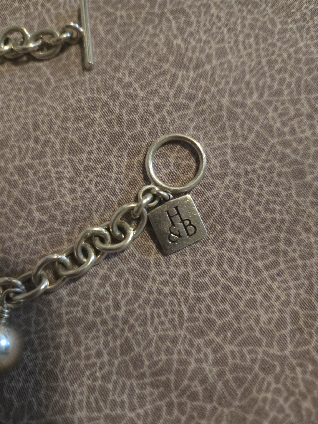 Heetesh & Bakhai Sterling Silver Ball Charm Bracelet - photo 2