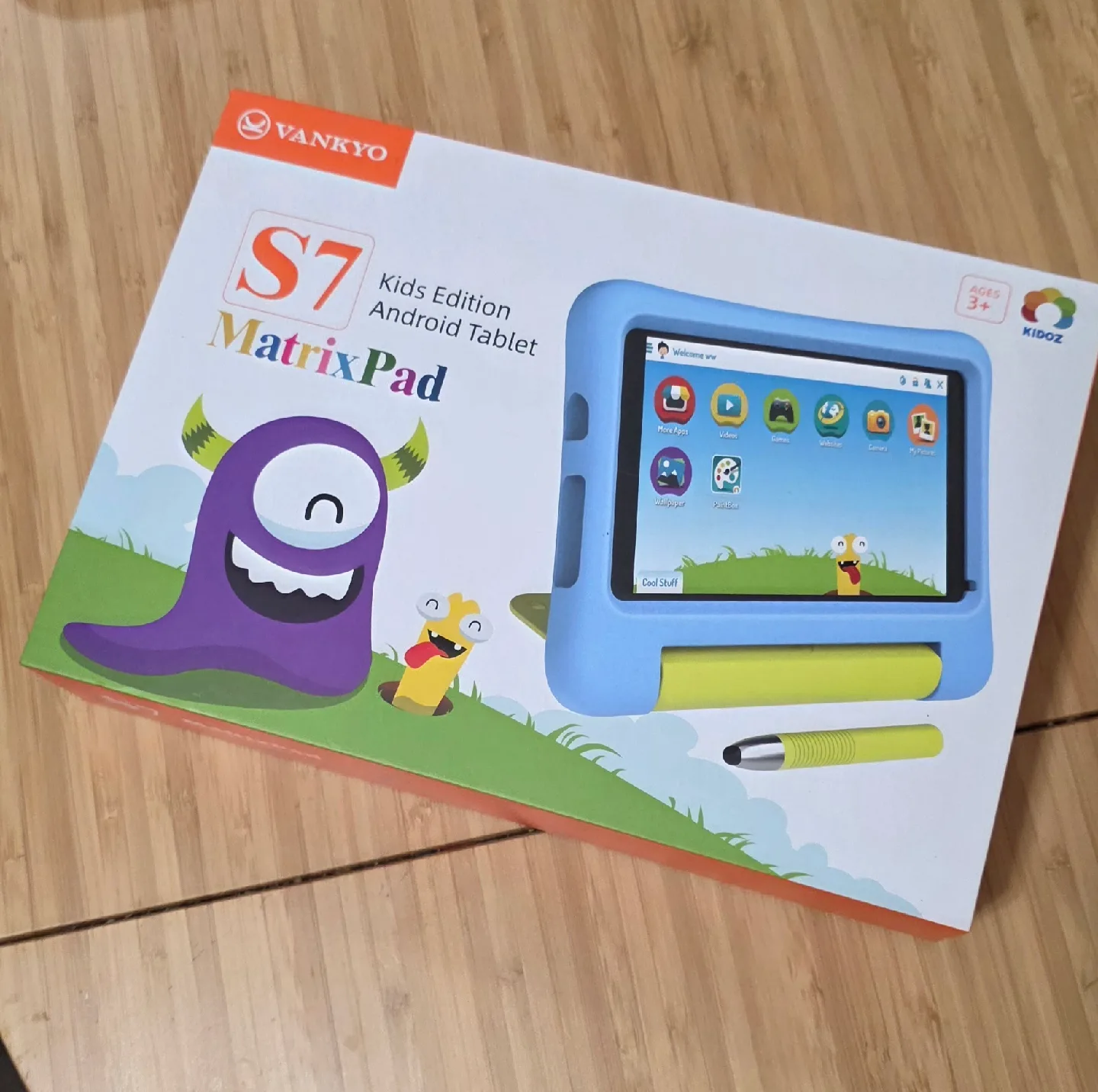 Android Tablet's S7 MatrixPad Kids Edition Android Tablet - Blue image indicator(8)