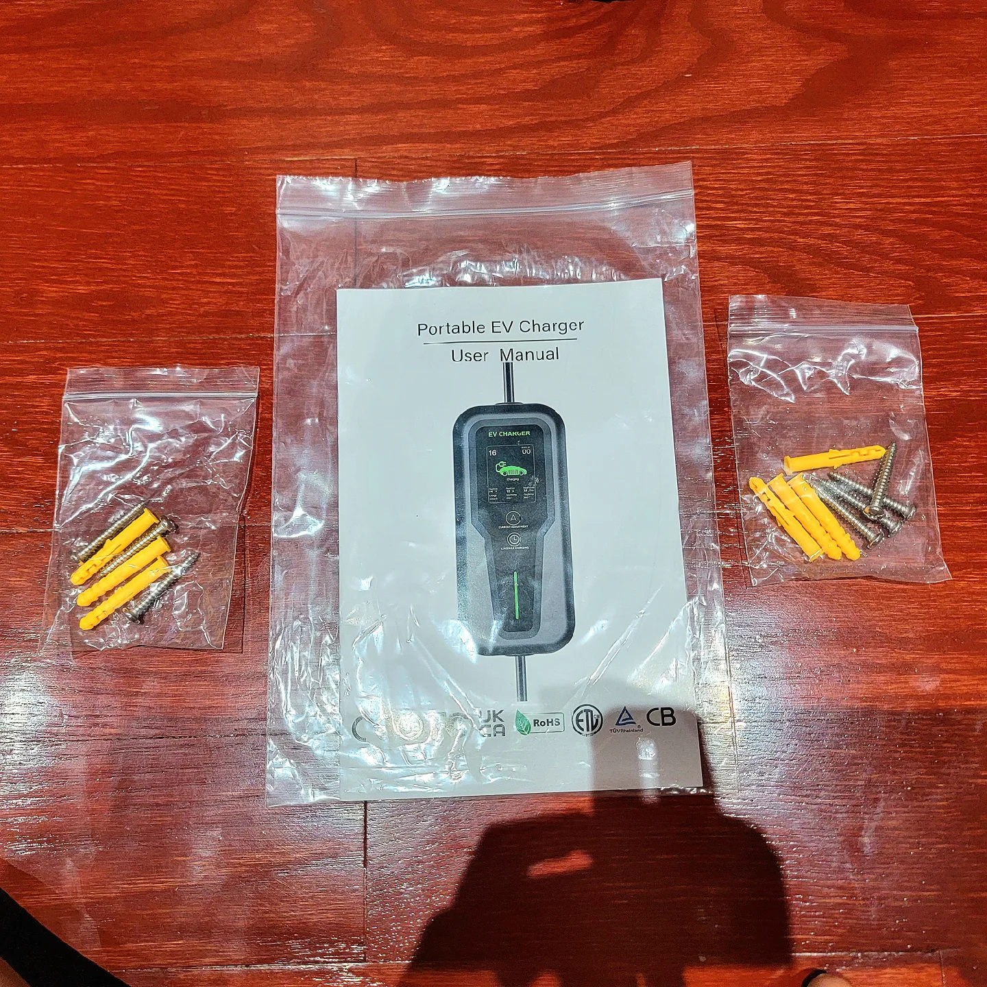 TopWeb Portable Level 1 & 2 EV Charger image indicator(10)