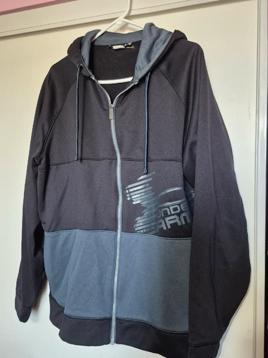 Under Armour Full Zip Hoodie - Black/Grey thumbnail