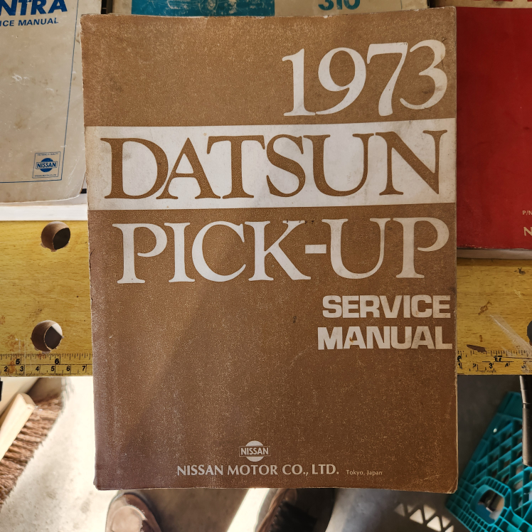Datsun Service Manuals - 1973 1974 1982 1983 - photo 4