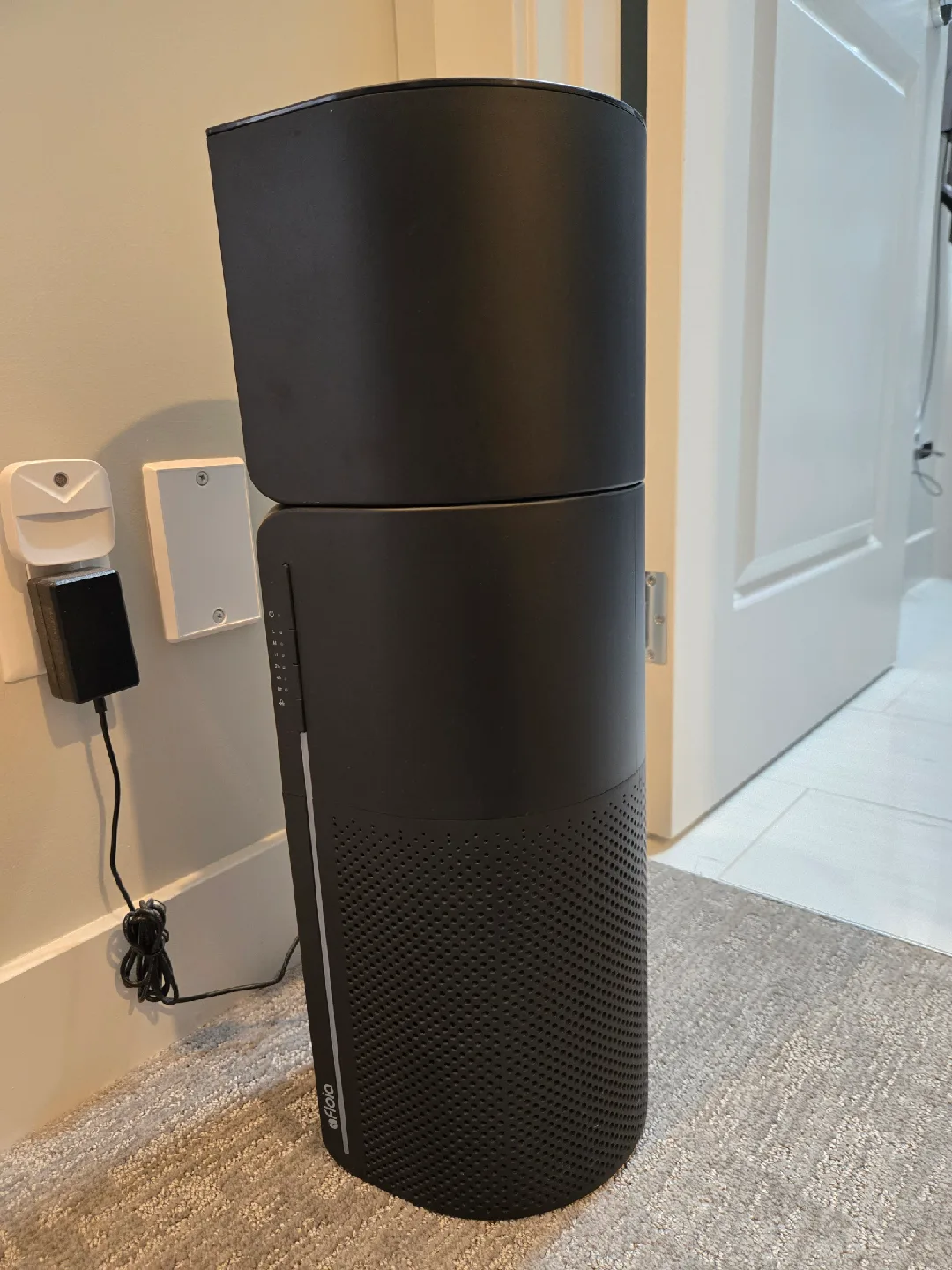 Afloia 2 IN 1 Air Purifier Humidifier - Black thumbnail