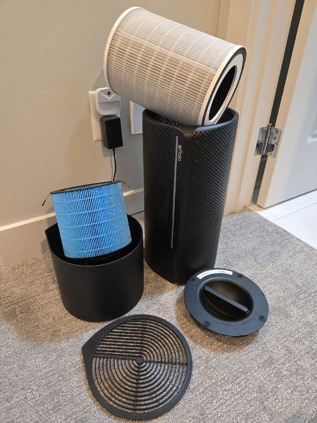 Afloia 2 IN 1 Air Purifier Humidifier - Black image indicator(3)