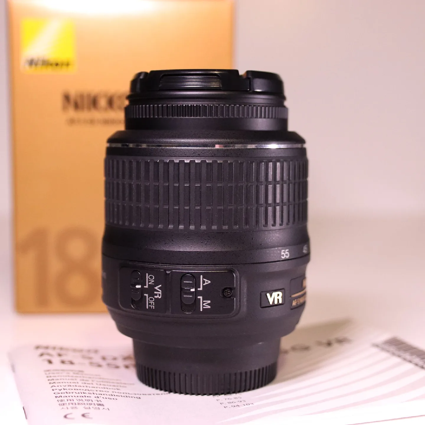 Nikon AF-S DX 18-55mm F3.5-5.6G VR (Nikon F Mount) image indicator(4)