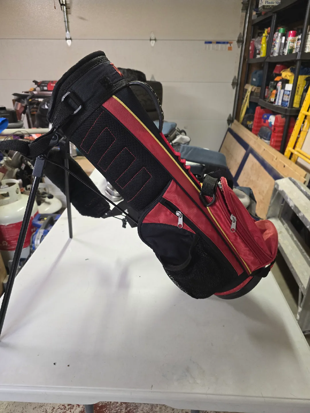 Nike Golf Stand Bag - Red & Black image indicator(2)