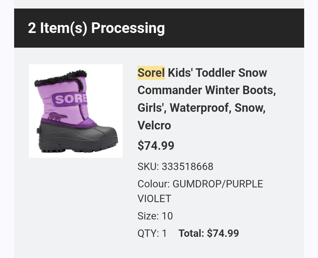 Sorel Purple Winter Boots - photo 3