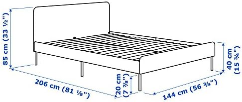 IKEA Slattum Bed Frame Double|Full - photo 4