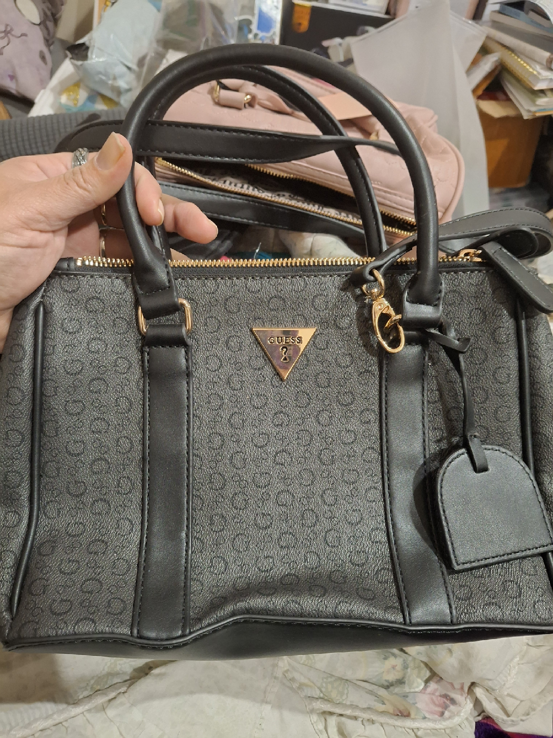 Guess Satchel Bag - Black