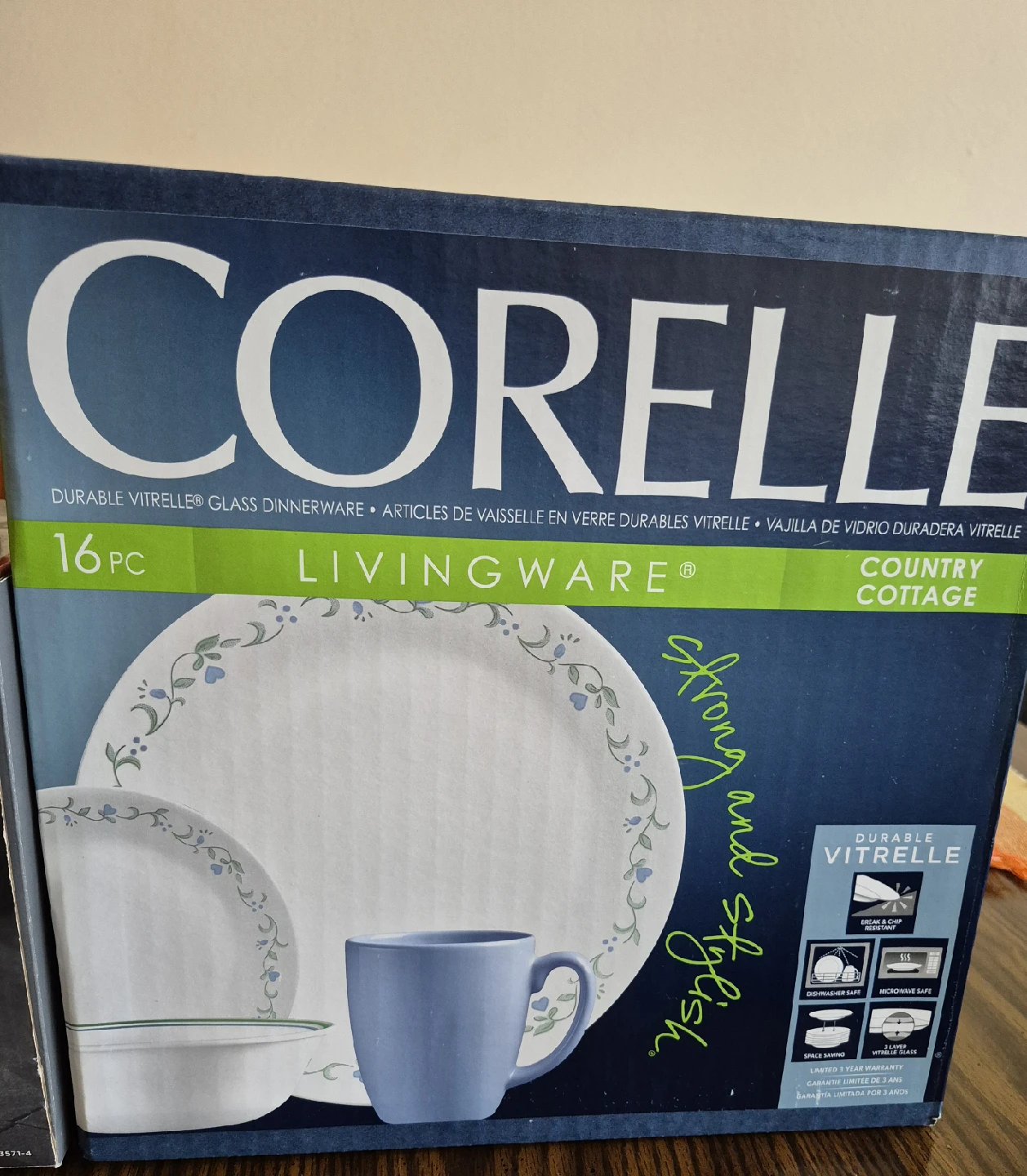 Corelle Livingware 16-Piece Dinnerware Set - Country Cottage - photo 2