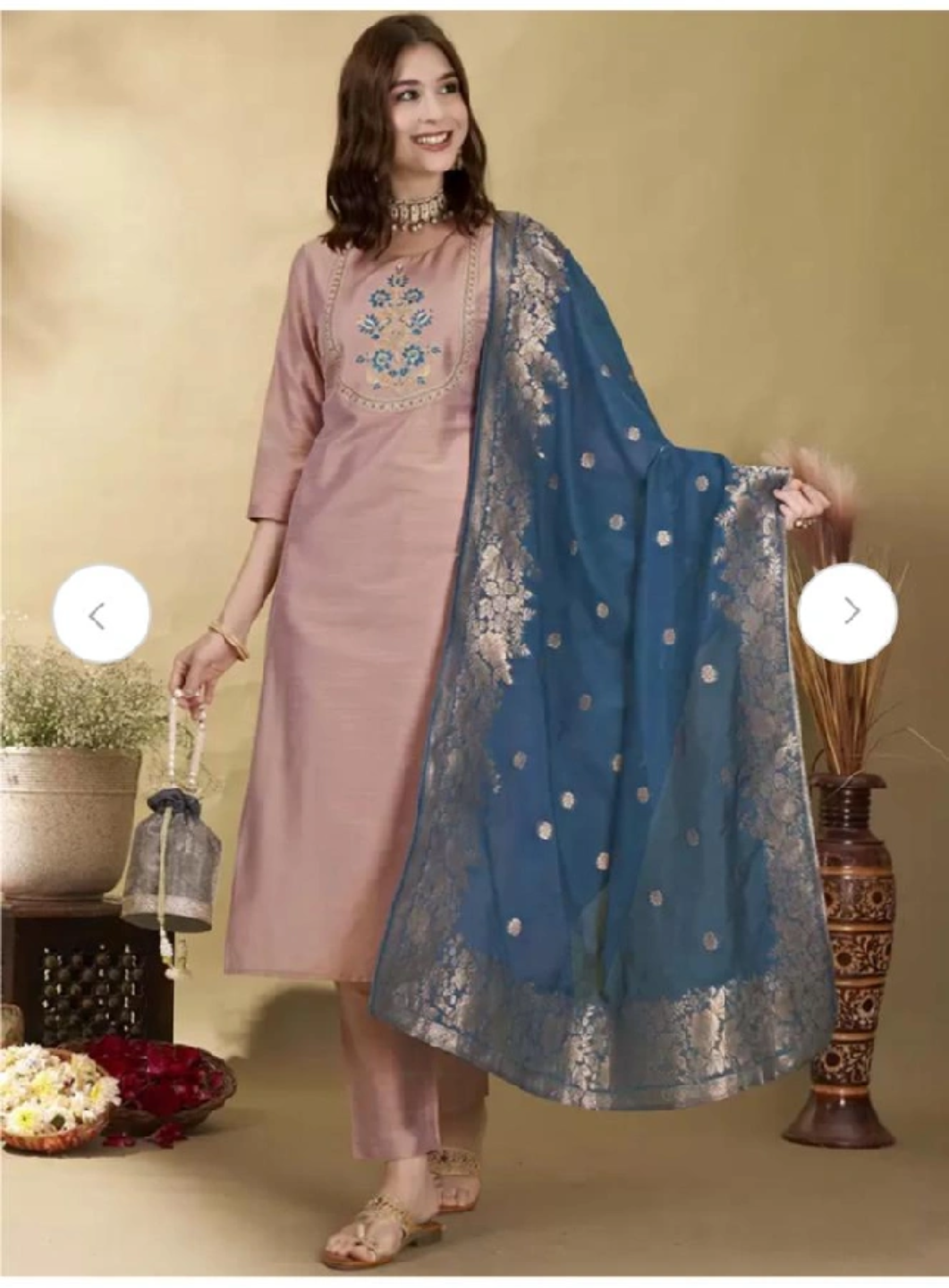 Kurti with Dupatta