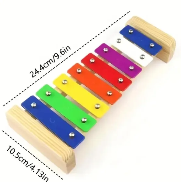 Children's learning rainbow Xylophone 🧡 image indicator(2)
