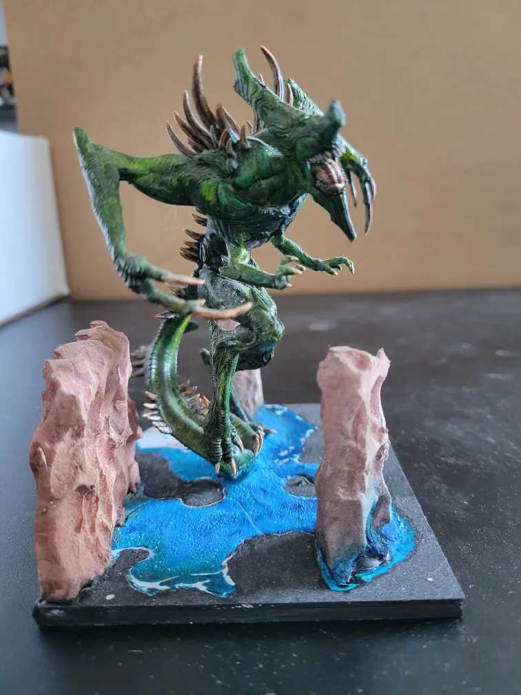 Unique 3D Printed Hand-Painted Figurine image indicator(3)