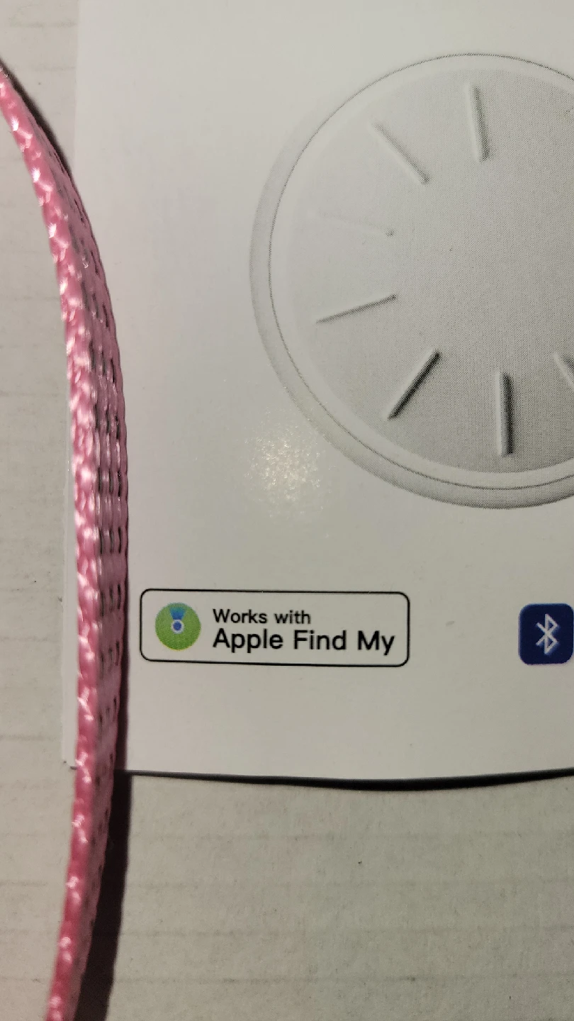 New Pink Pet Collar w/ Bell - Apple Find My Compatible - photo 2