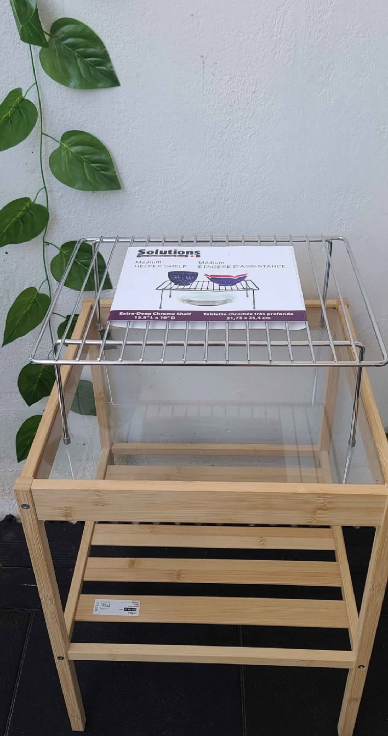 Brand New Chrome Helper Shelves(1 for 15$ | All 4 for 50$)