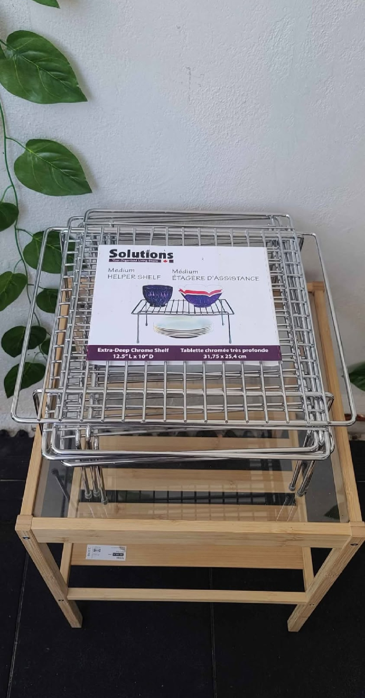 Brand New Chrome Helper Shelves(1 for 15$ | All 4 for 50$) - photo 3