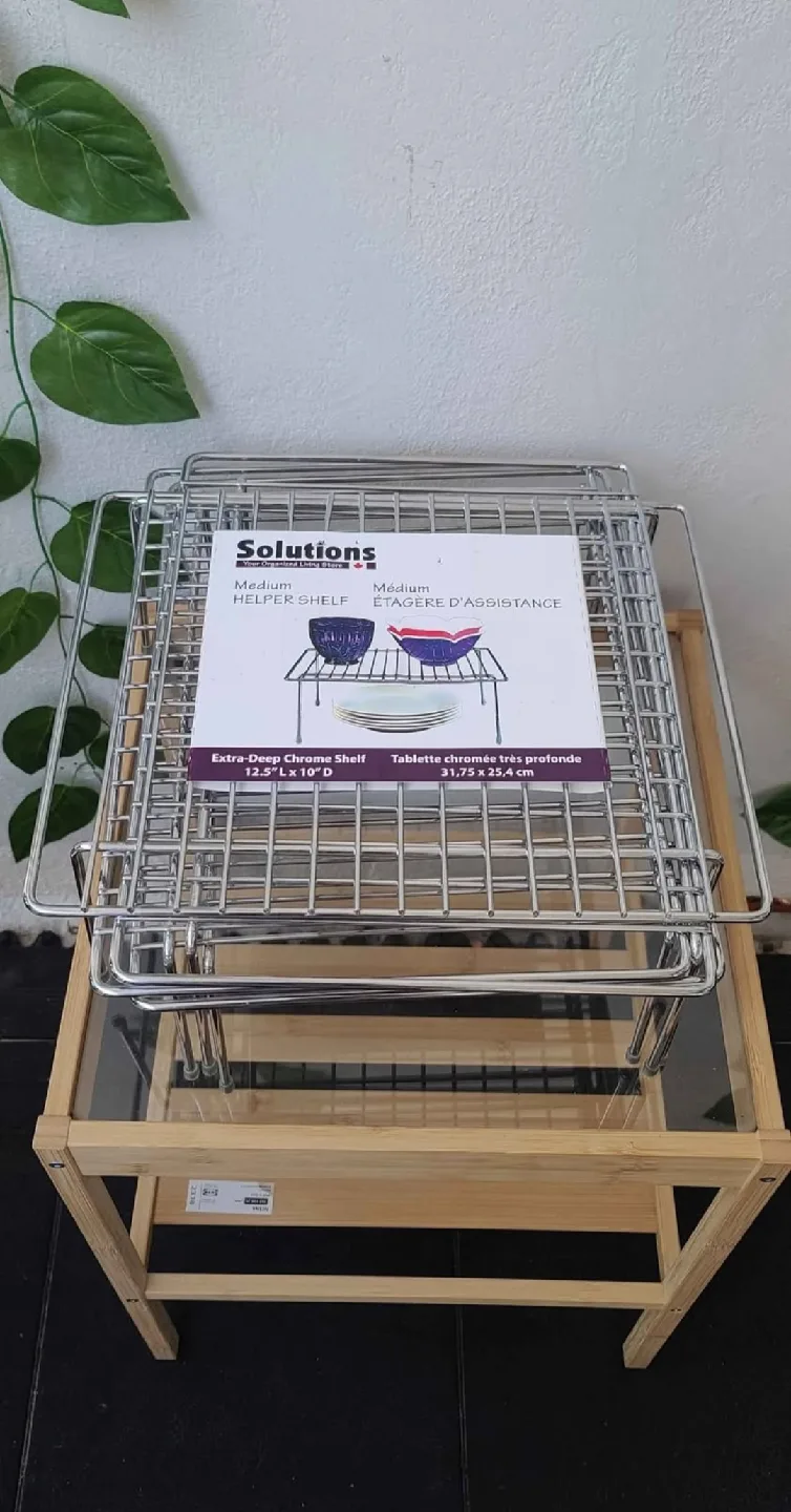 Brand New Chrome Helper Shelves(1 for 15$ | All 4 for 50$) image indicator(3)