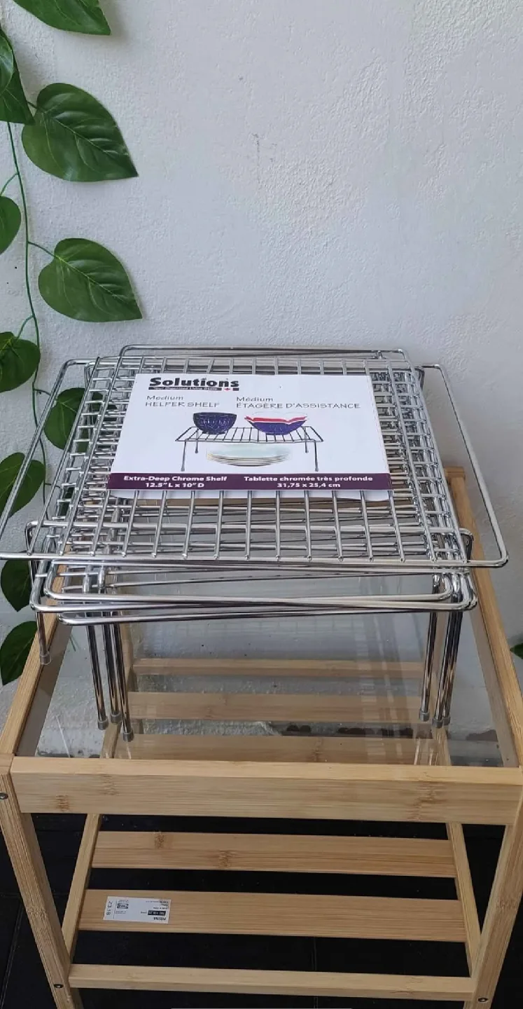 Brand New Chrome Helper Shelves(1 for 15$ | All 4 for 50$) image indicator(4)