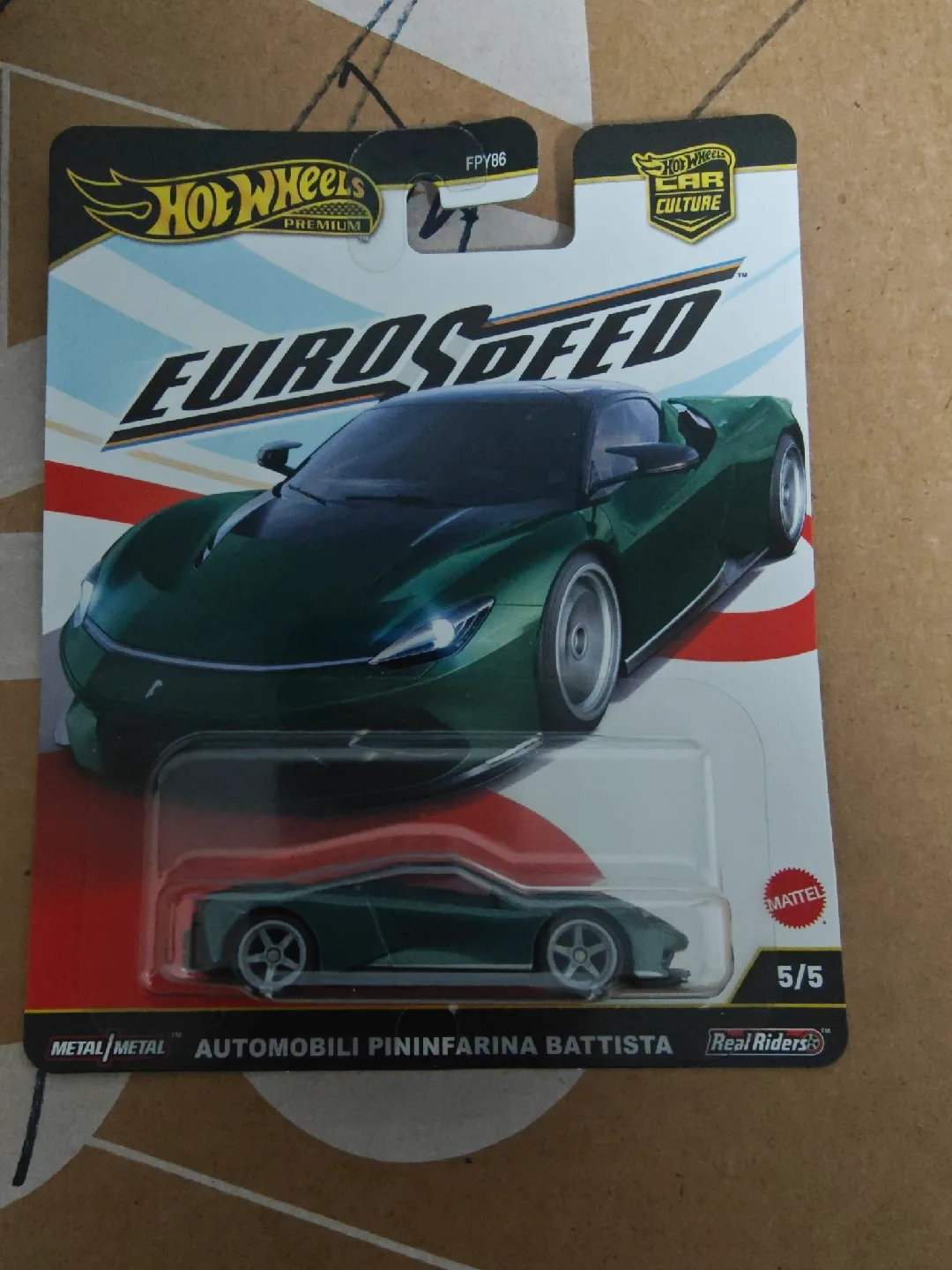 Hot Wheels Premium Euro Speed Automobili Pininfarina Battista thumbnail