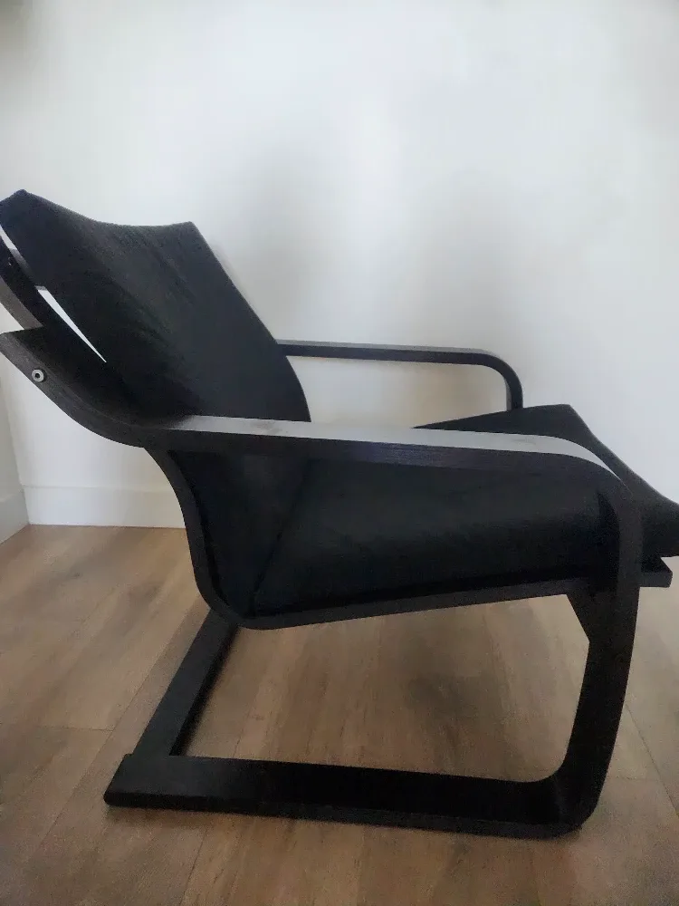 Ikea Poang low-back chair - Black image indicator(2)
