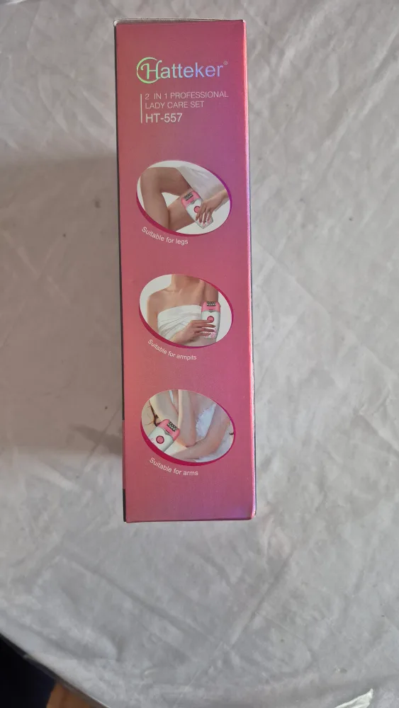 Hatteker HT-557 2 in 1 Lady Care Set - New! image indicator(2)