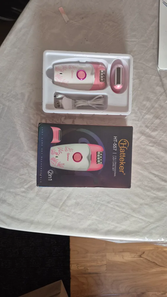 Hatteker HT-557 2 in 1 Lady Care Set - New! image indicator(6)