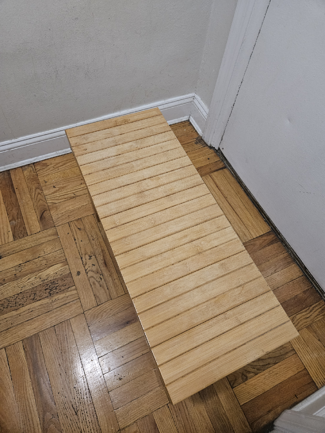 Bamboo Shoe Rack Wood Bench With Storage Shelf - photo 3