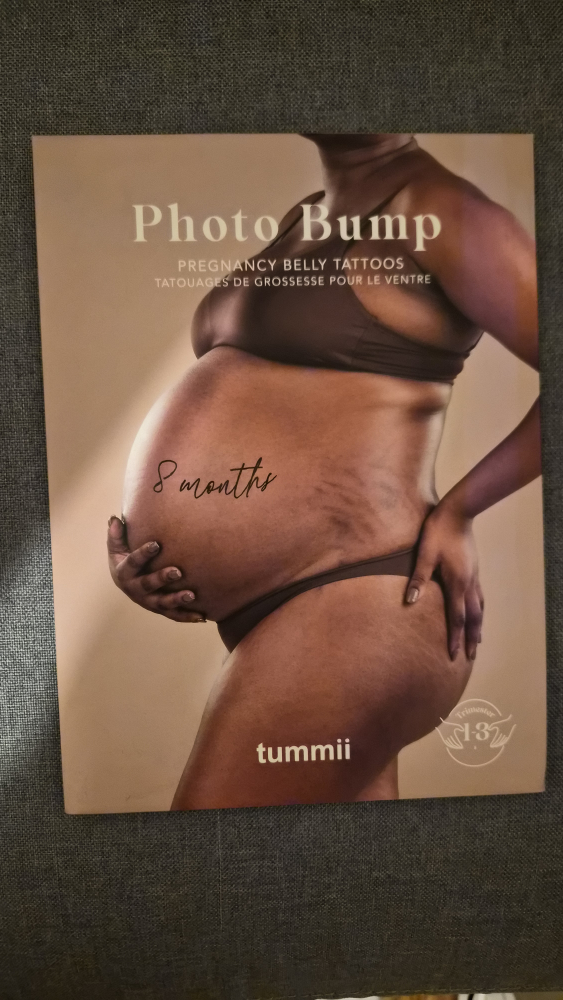 Photo Bump Pregnancy Belly Tattoo and painting  kit - photo 2