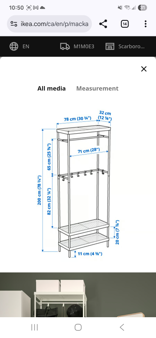 IKEA MACKAPÄR Hallway Storage Unit - photo 3