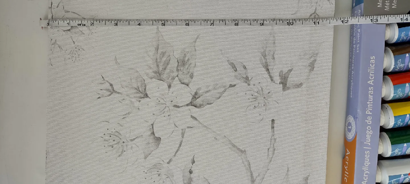 Artist's Loft Metallic Acrylic Paint Set + Canvas (retail $30) image indicator(10)