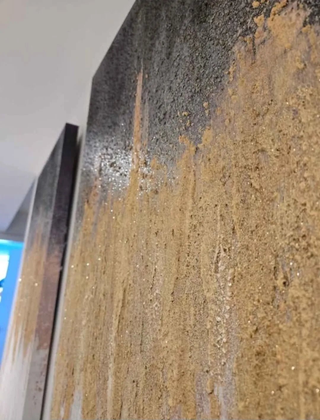 Abstract Gold & Grey 3-Panel Wall Art image indicator(3)