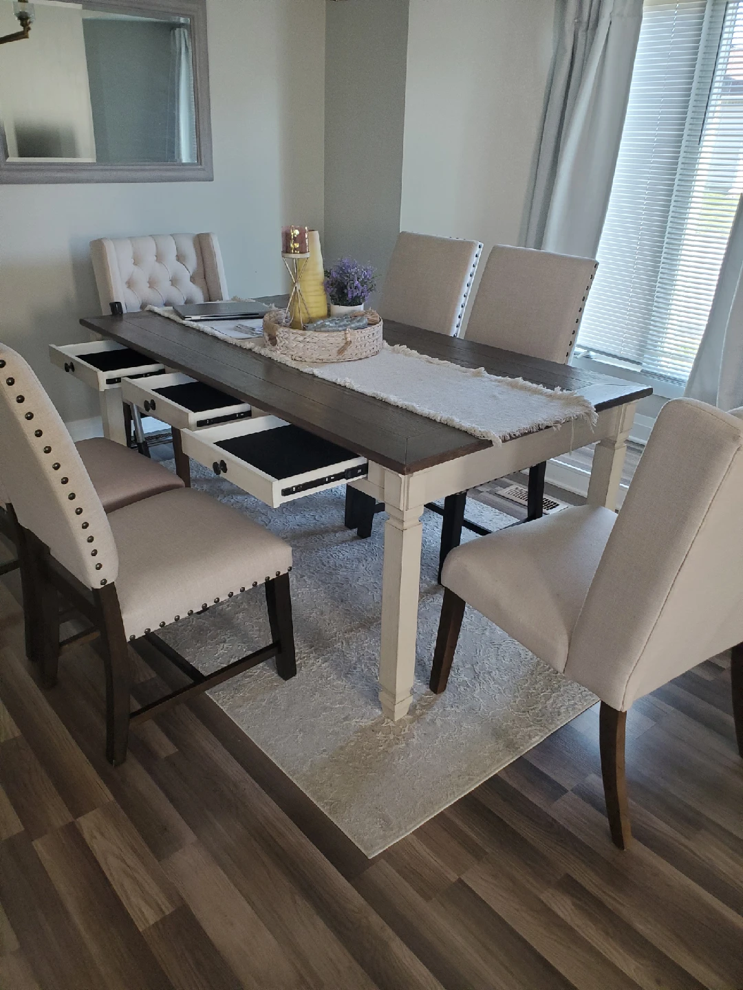 Dining Table with 6 Chairs