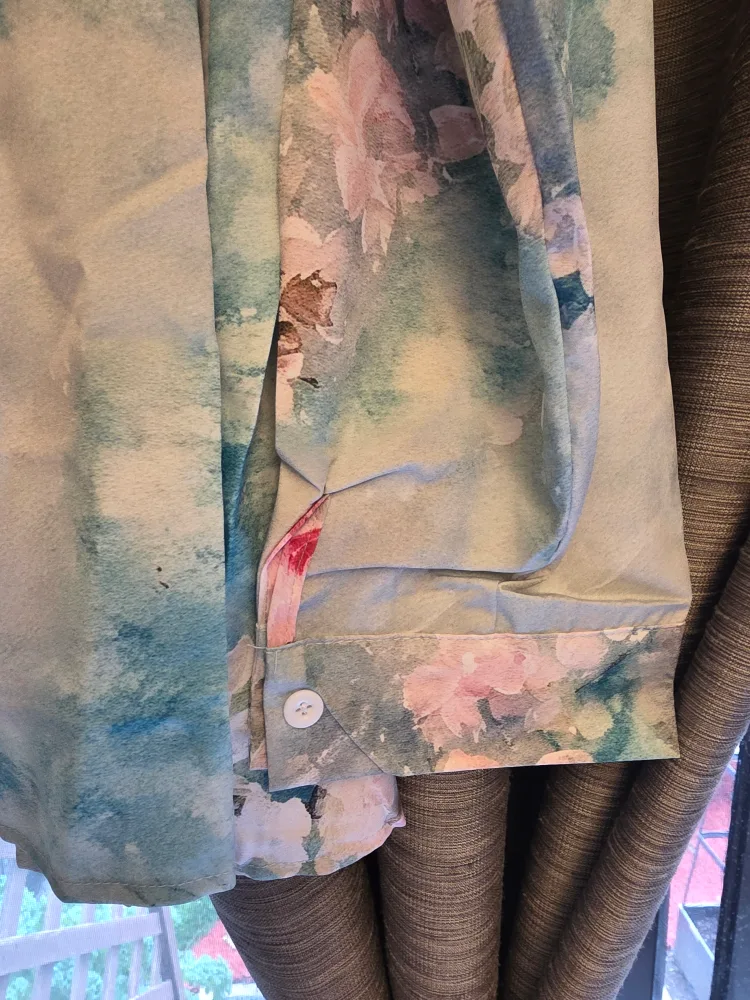 Floral Button-Up Shirt - Size 3XL image indicator(4)