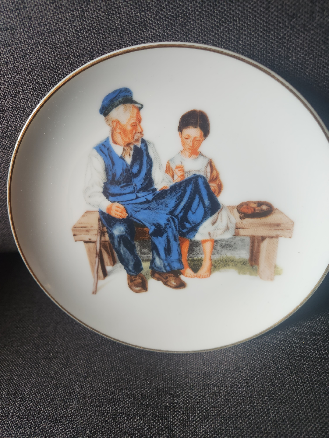 Norman Rockwell "The Lighthouse Keeper's Daughter" Plate