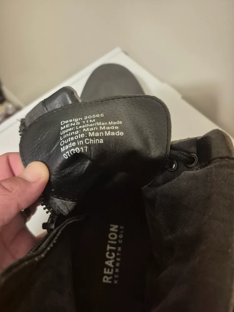 Reaction Kenneth Cole Combat Boots 🥾🥾 - Men's 11M image indicator(3)