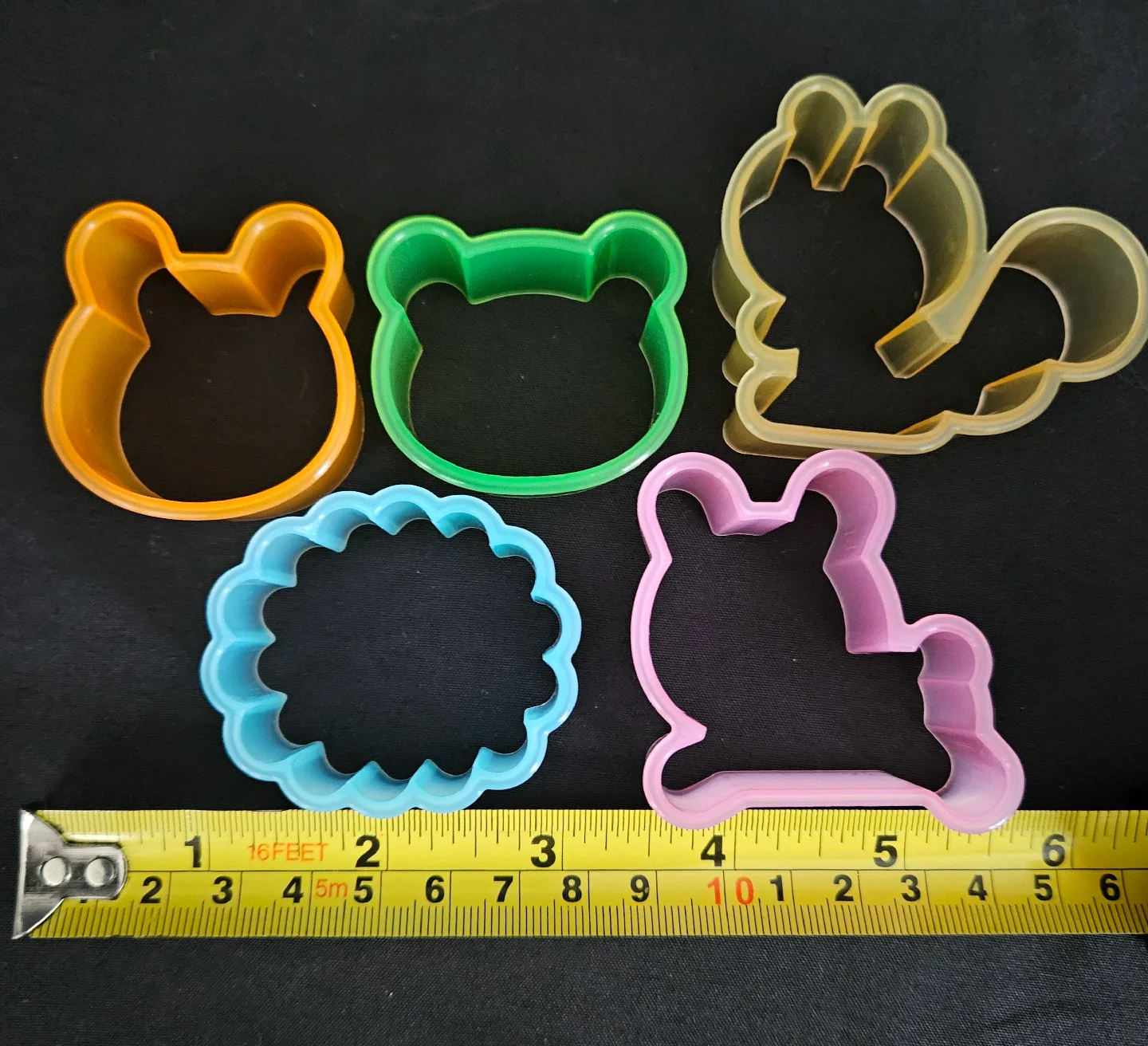 Animal Sandwich/Cookie/Food Cutters - Set of 5 image indicator(3)