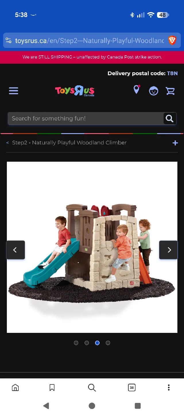 Toddler / Preschool Playground -- Woodland Climber image indicator(5)