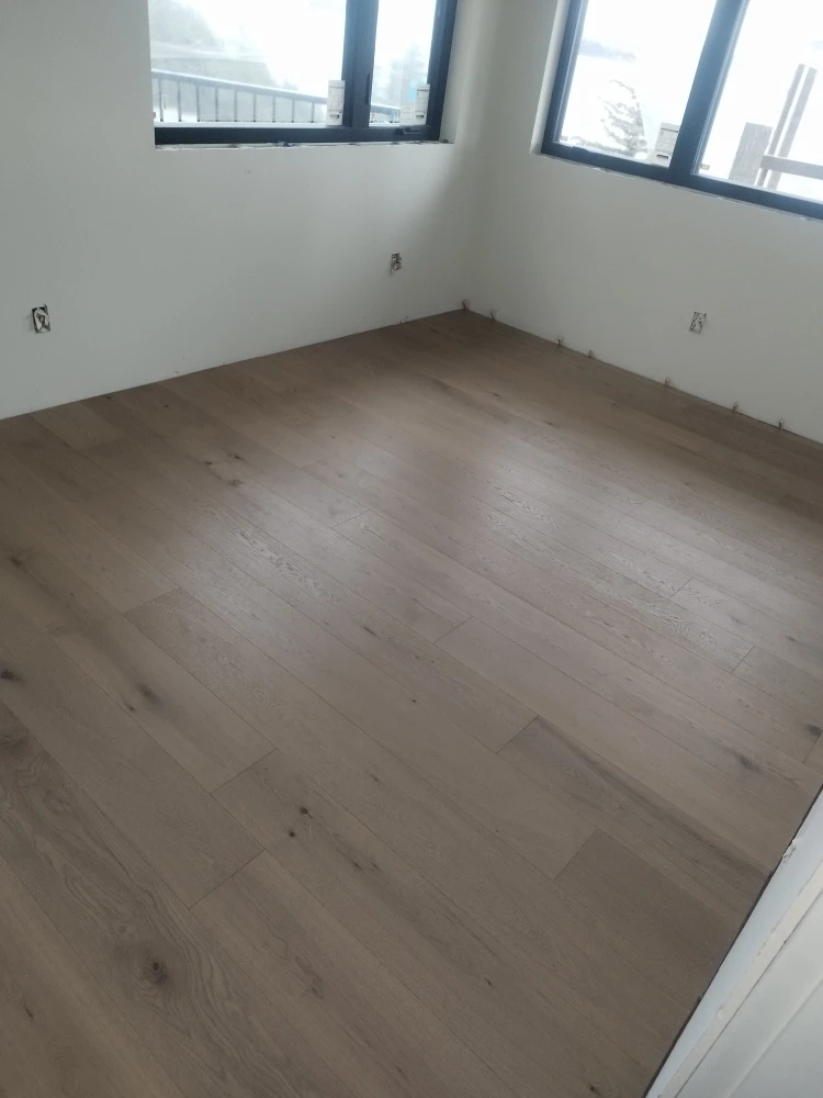engineered hardwood glue down installation
