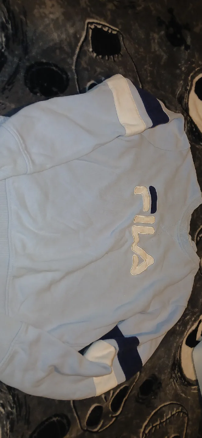 Fila Sweatshirt Size S Light Blue image indicator(2)