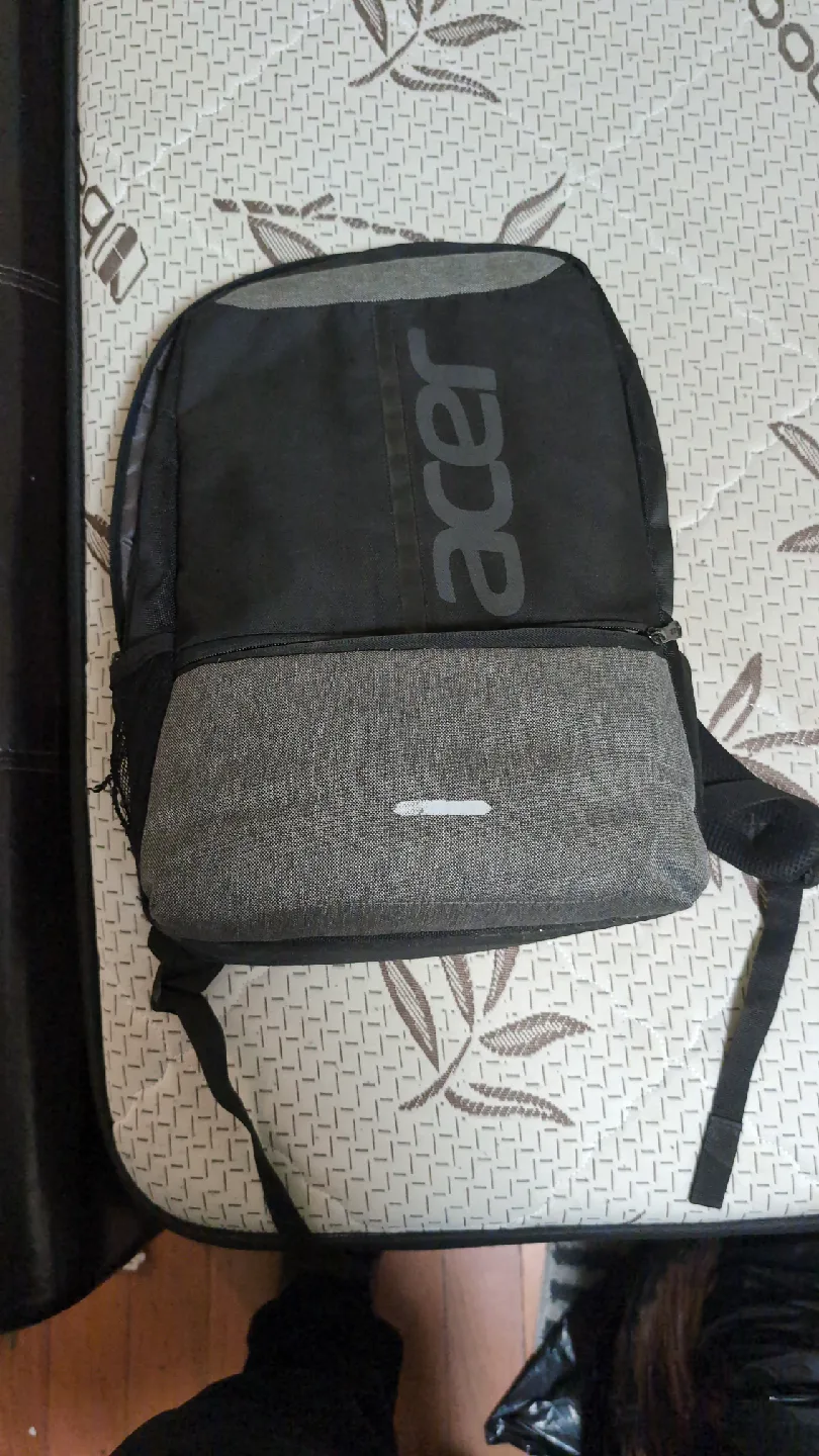 Acer Backpack - Black and Grey thumbnail
