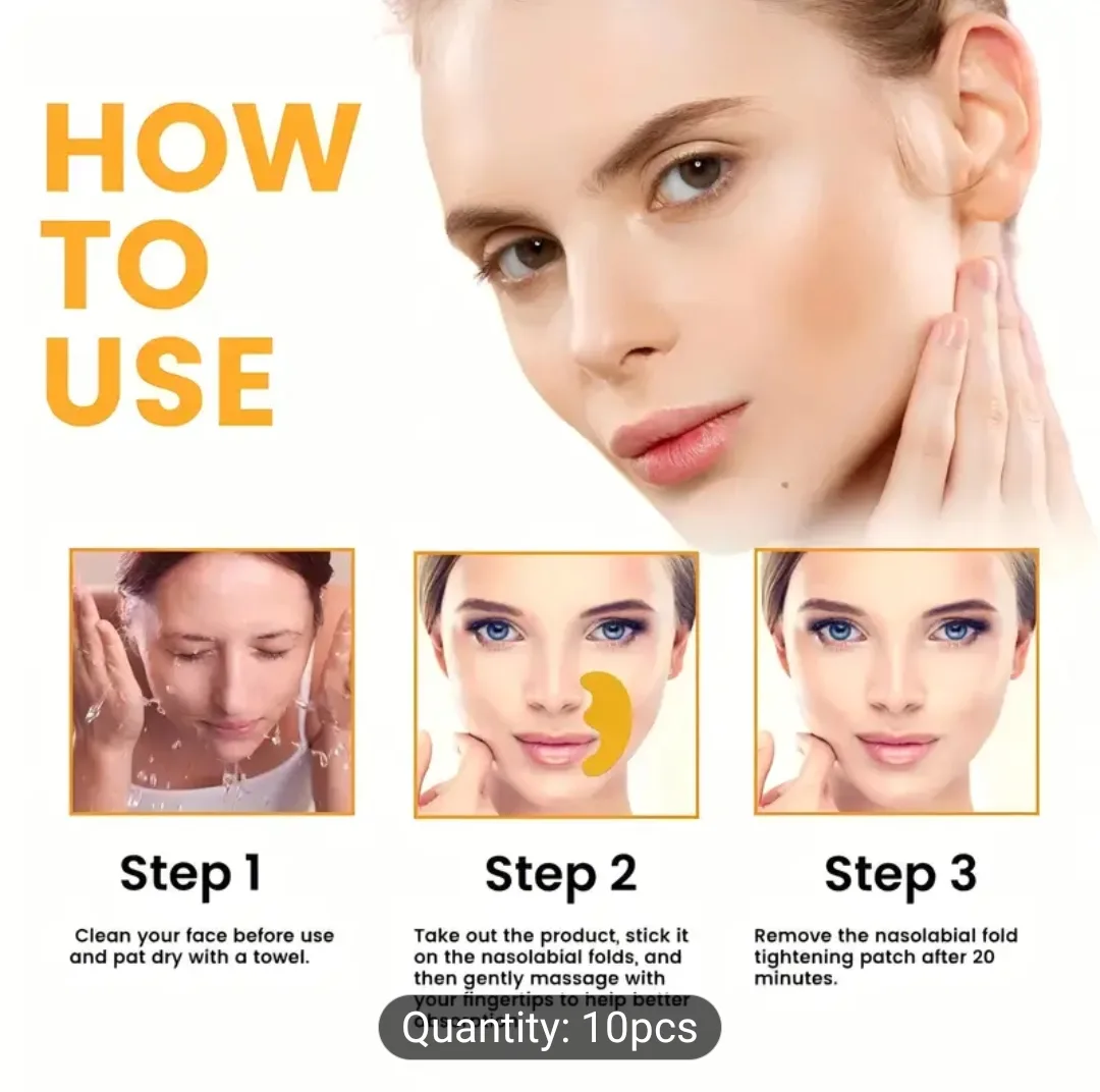 EELHOE Nasolabial Folds Patch - 10pcs image indicator(5)