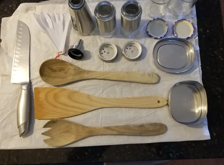 Oil Dispenser, Salt & Pepper Shaker Set etc.All for $3 thumbnail