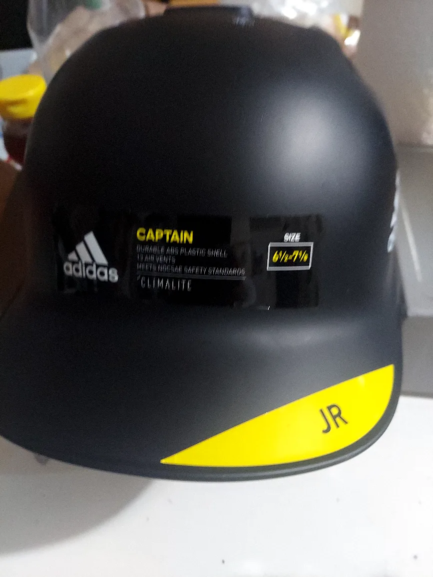 Adidas Youth Batting Helmet, Size 6 1/2 -7 1/2 image indicator(3)