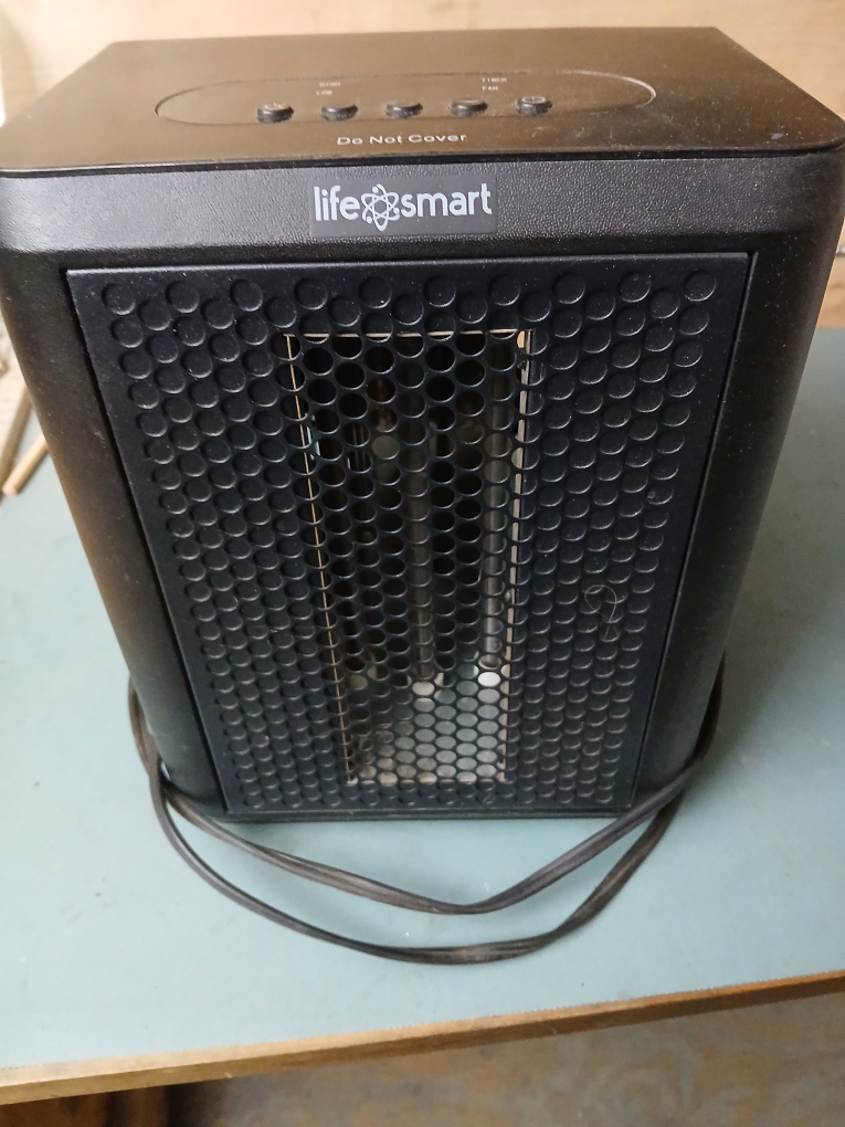 LifeSmart Infrared Space Heater - Black